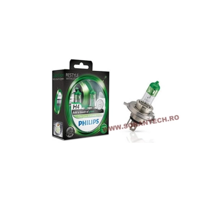 SET 2xH4 PHILIPS VERDE