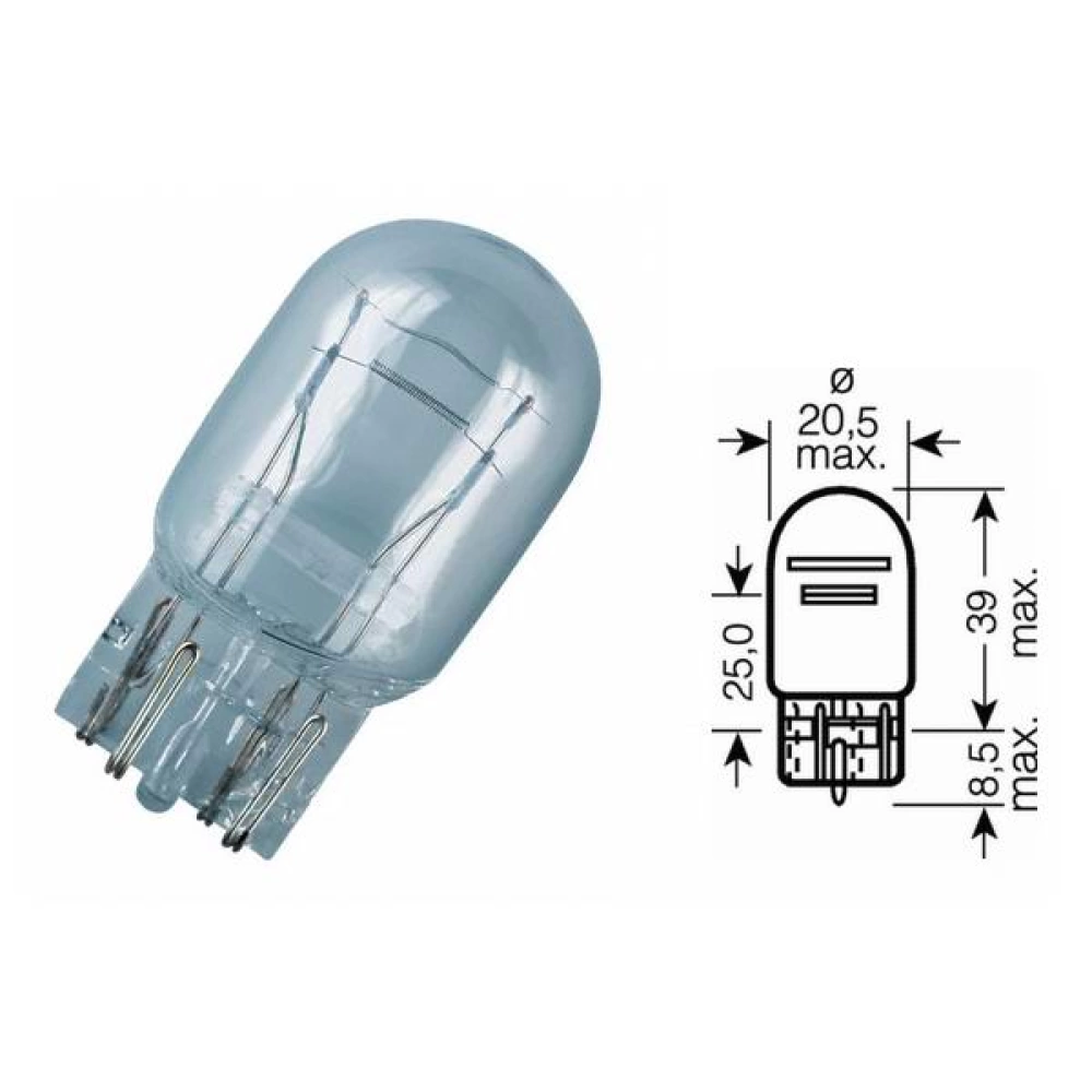 BEC W21/5W LUMINI DE ZI / POZITIE