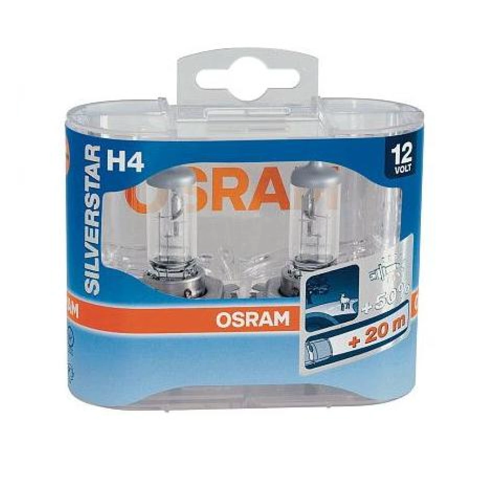 OSRAM 2X H4 SILVERSTAR