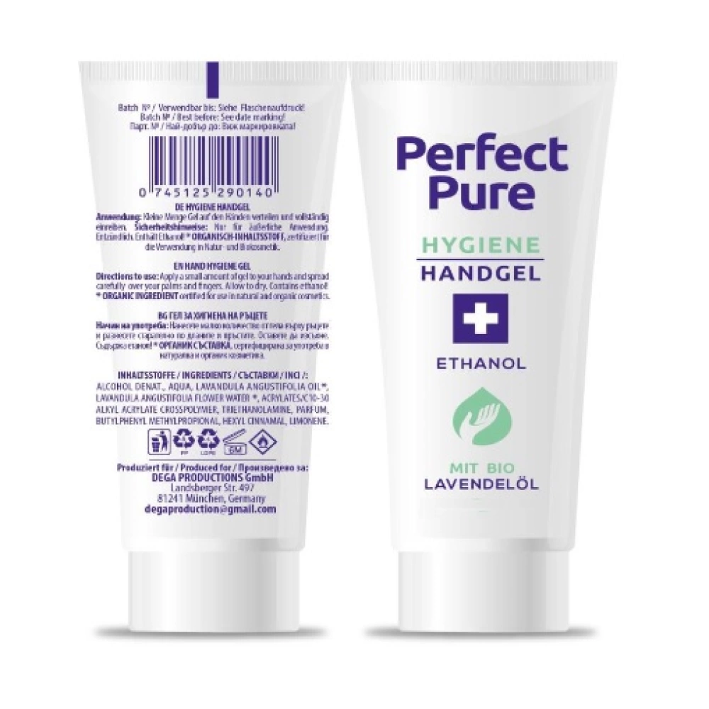 GEL HIDROALCOOLIC PERFECT PURE IGIENIZANT 100ml