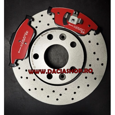 PACHET BREMBO UPGRADE FRANE DUSTER 1/2