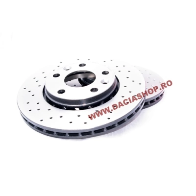 DISC FRANA BREMBO VENTILAT SI PERFORAT PENTRU DUSTER