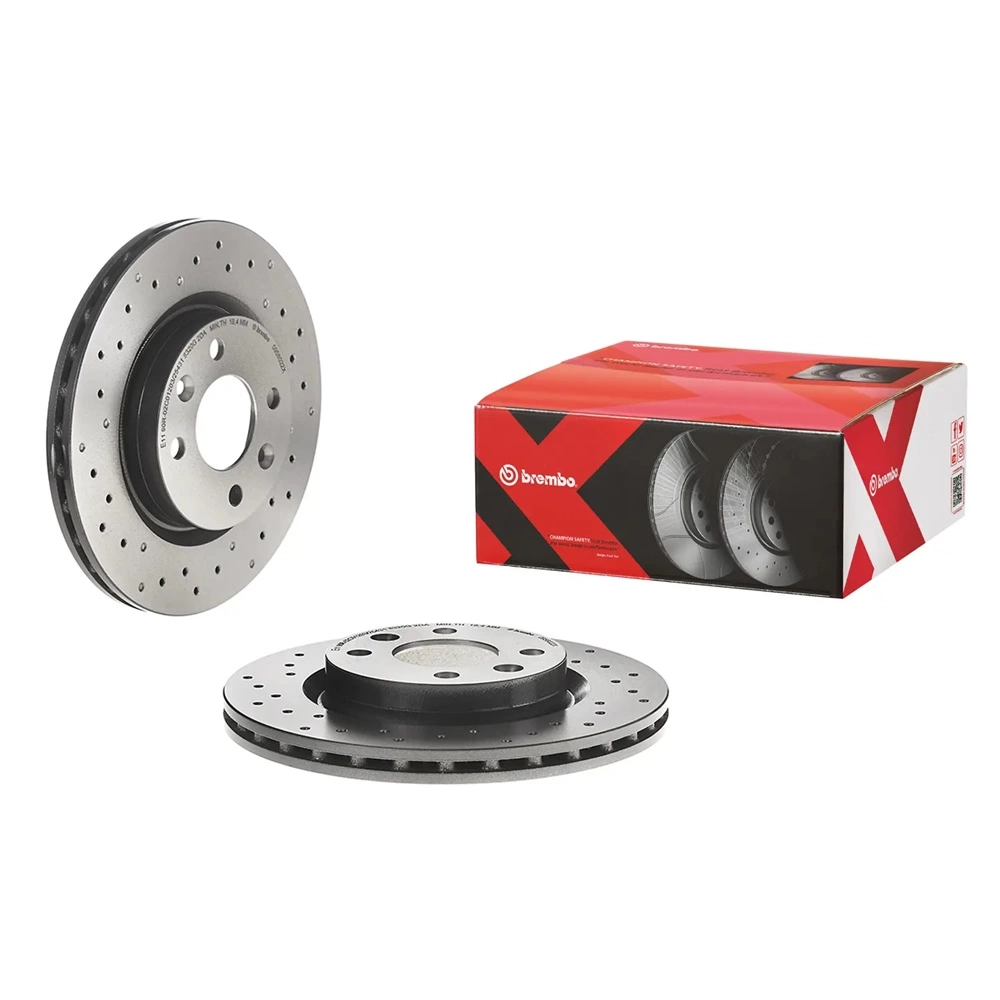 DISC BREMBO MOTORSPORT LOGAN PERFORAT SI VENTILAT