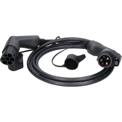  CABLU DE INCARCARE DREPT TYP 2 / TYP 1 , 7.4 KW 8 METRI