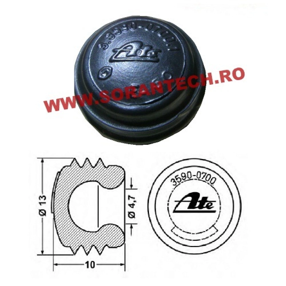 DOP PROTECTIE AERISITOR ETRIER / CILINDRU RECEPTOR