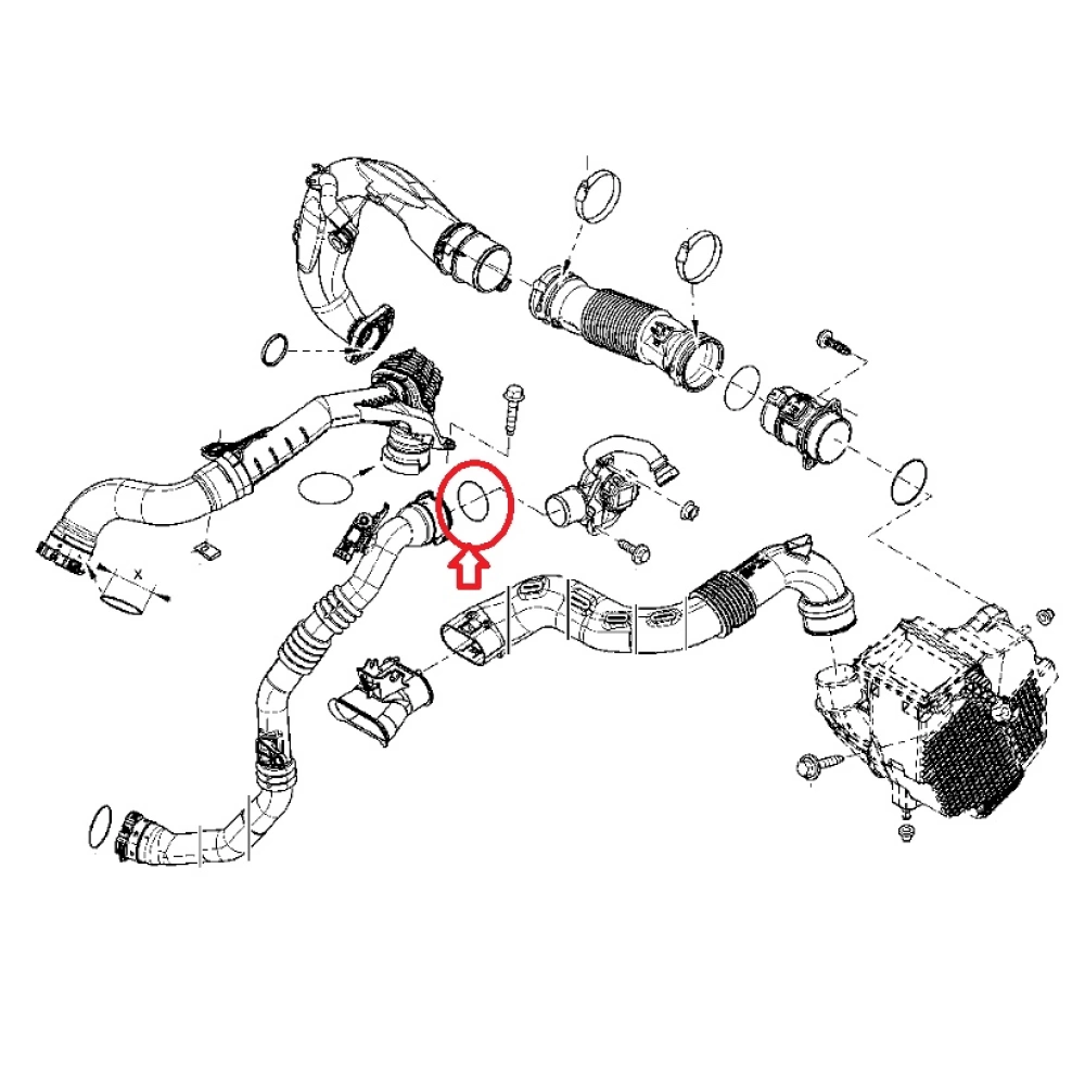 GARNITURA OE SUPERIOARA CONDUCTA AER DUSTER DCi