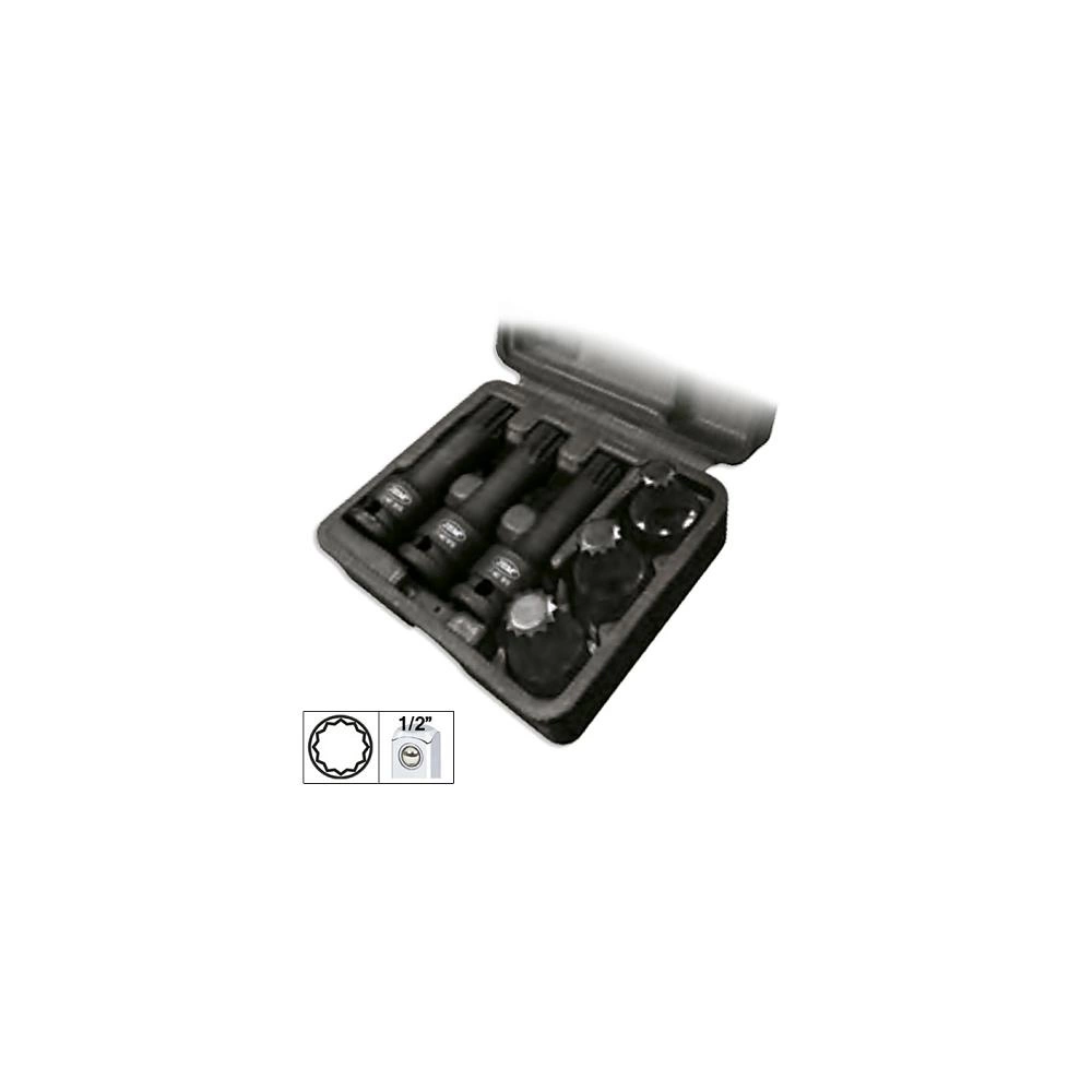 SET DE 6 TUBULARE XZN DE 1/2` DE IMPACT JBM