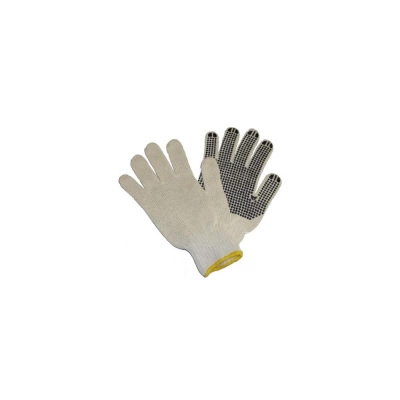 SET 2 MANUSI DE LUCRU FIR DE BUMBAC CU PALMA INTARITA IN PUNCTE JBM