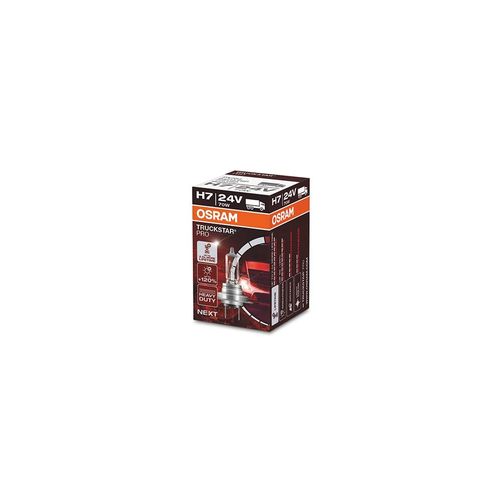 BEC CAMION 24V H7 70 W TRUCKSTAR PRO +120% NextGen OSRAM