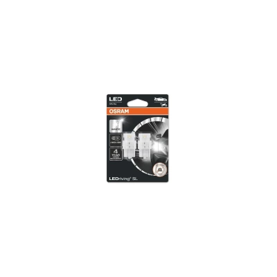 SET 2 BECURI AUXILIARE CU LED 12V (W21/5W) WHITE 6000K BLI OSRAM