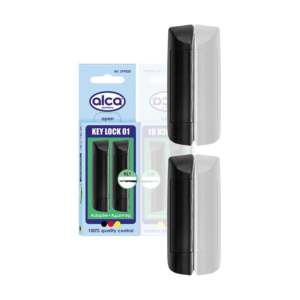 ADAPTOR ALCA KEY LOCK 01. SET 2 BUC PENTRU AUDI A3 (2019-). BMW 1 (F40). 2 (F44) (2019-). MERCEDES C-KLASSE. EQE. EQS (2021-)