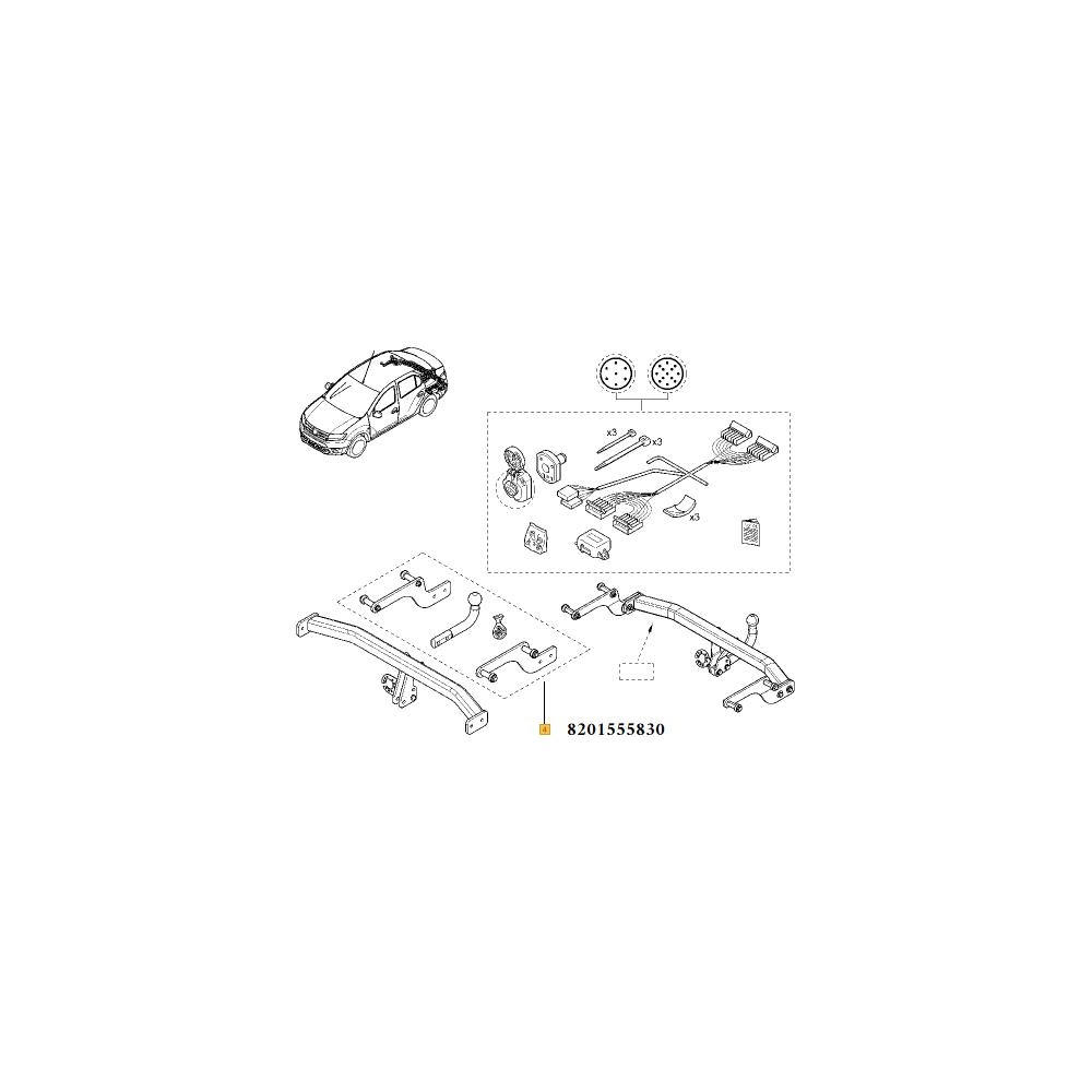 SET CUI REMORCARE CU KIT MONTAJ