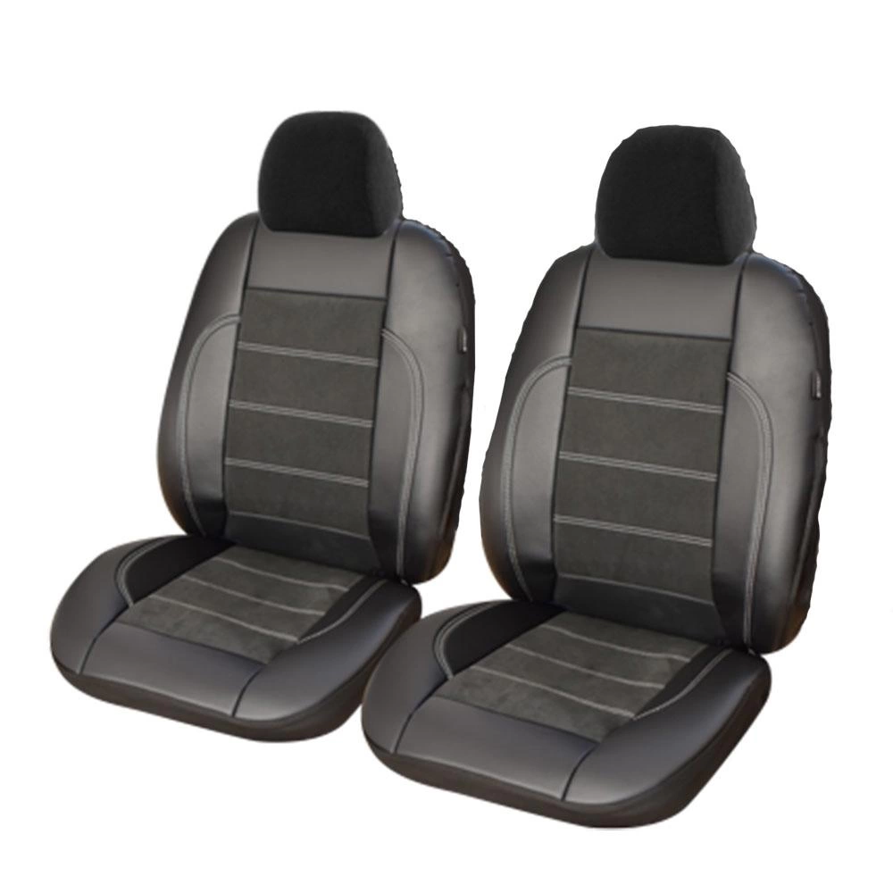 HUSE SCAUN EXCLUSIVE LEATHER & ALCANTARA-SET 2 BUC