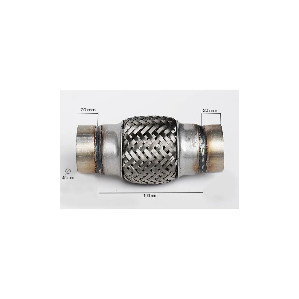 RACORD FLEXIBIL OUTER BRAID (A) 45X100 MM