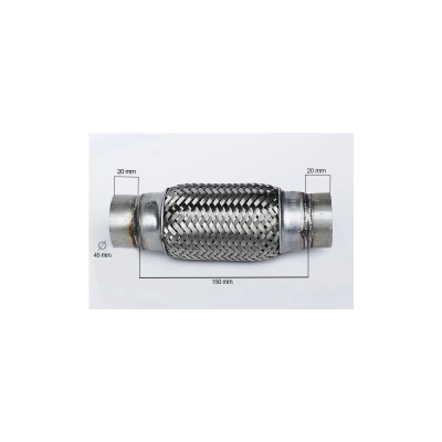 RACORD FLEXIBIL OUTER BRAID (A) 45X150 MM