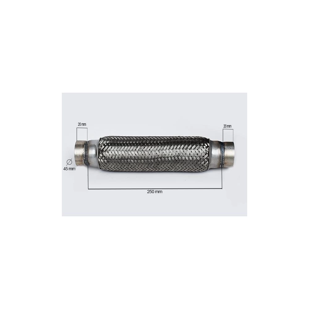 RACORD FLEXIBIL OUTER BRAID (A) 45X250 MM