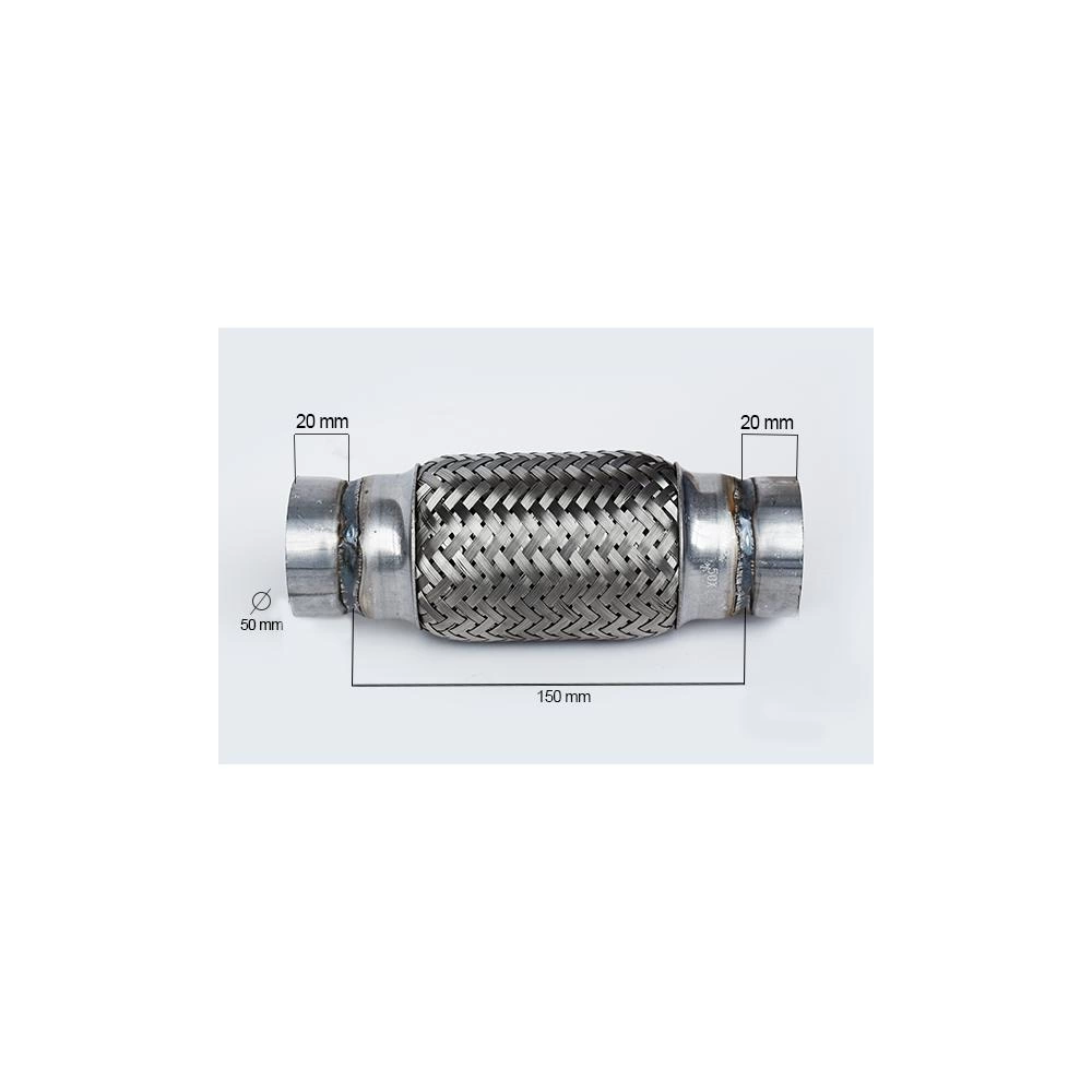 RACORD FLEXIBIL OUTER BRAID (A) 50X150 MM