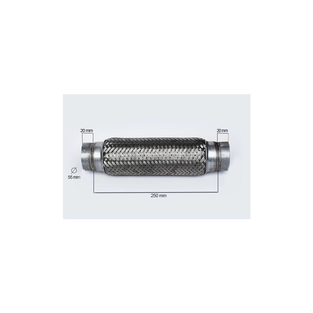 RACORD FLEXIBIL OUTER BRAID (A) 55X250 MM