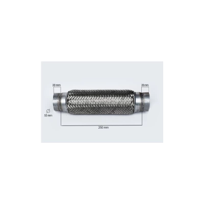 RACORD FLEXIBIL OUTER BRAID (A) 55X250 MM