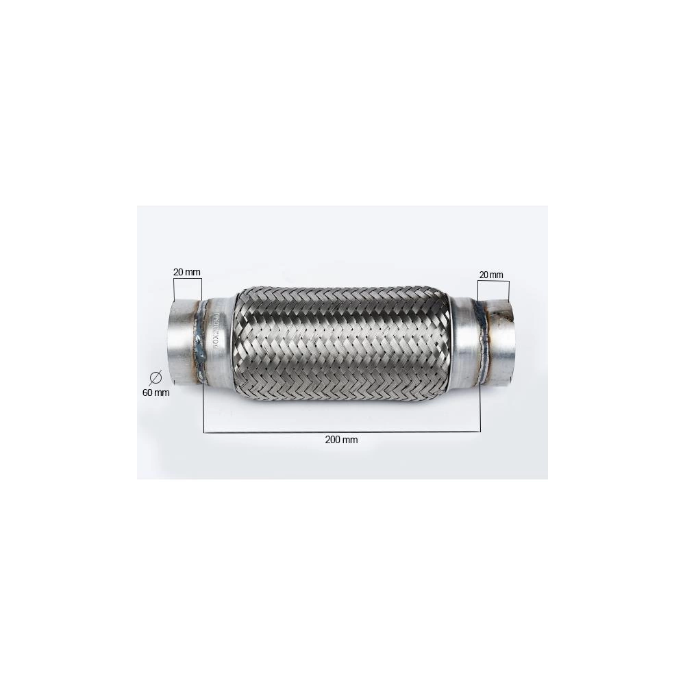 RACORD FLEXIBIL OUTER BRAID (A) 60X200 MM