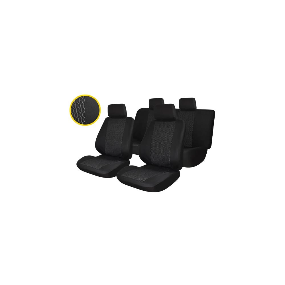 SET HUSE SCAUN TRAFFIC - NEGRU 007