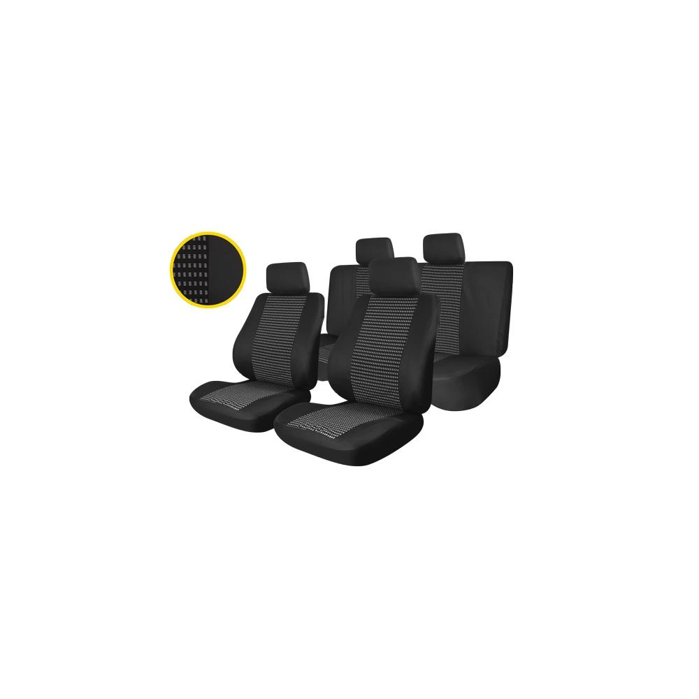 SET HUSE SCAUN TRAFFIC - NEGRU 003