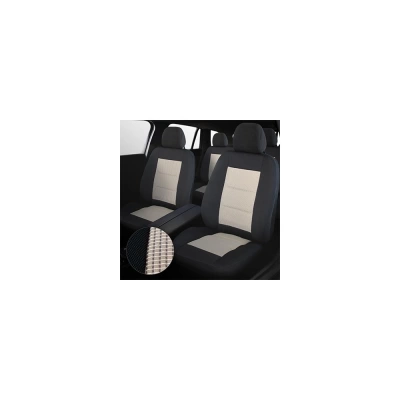 SET HUSE SCAUN PREMIUM LUX NEGRU-BEJ UMB3