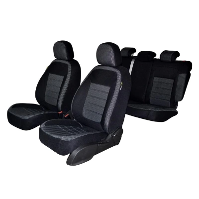 SET HUSE SCAUN UMBRELLA PENTRU VW PASSAT B6 VARIANT 2005-2011 (BANCHETA FRACTIONATA) CU TETIERELE SPATE IN FORMA DE L