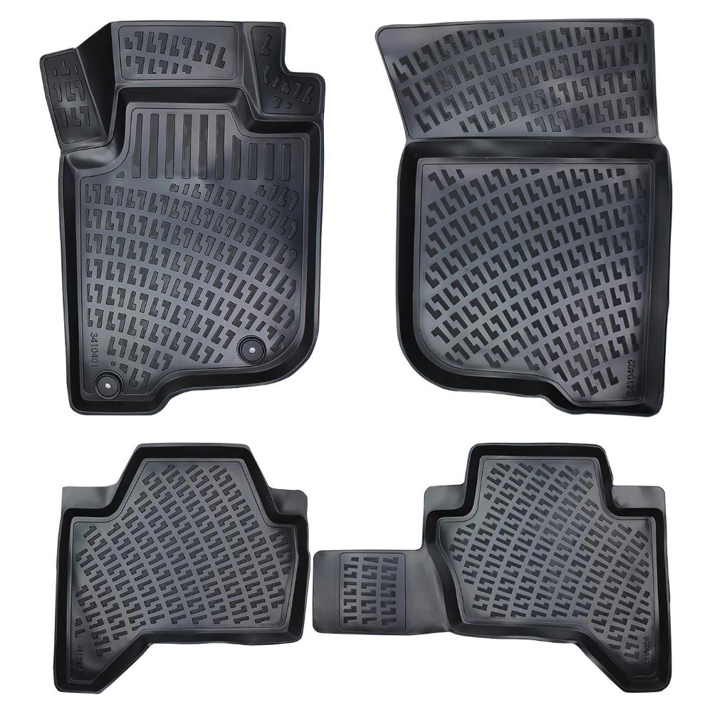 SET COVORASE AUTO CAUCIUC UMBRELLA PENTRU MITSUBISHI L200 / TRITON BLIZZARD - TORNADO - STORM 2019-