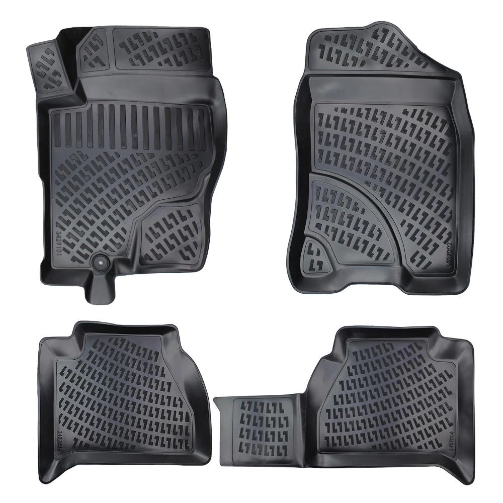 SET COVORASE AUTO CAUCIUC UMBRELLA PENTRU NISSAN NAVARA D40 2005-2013
