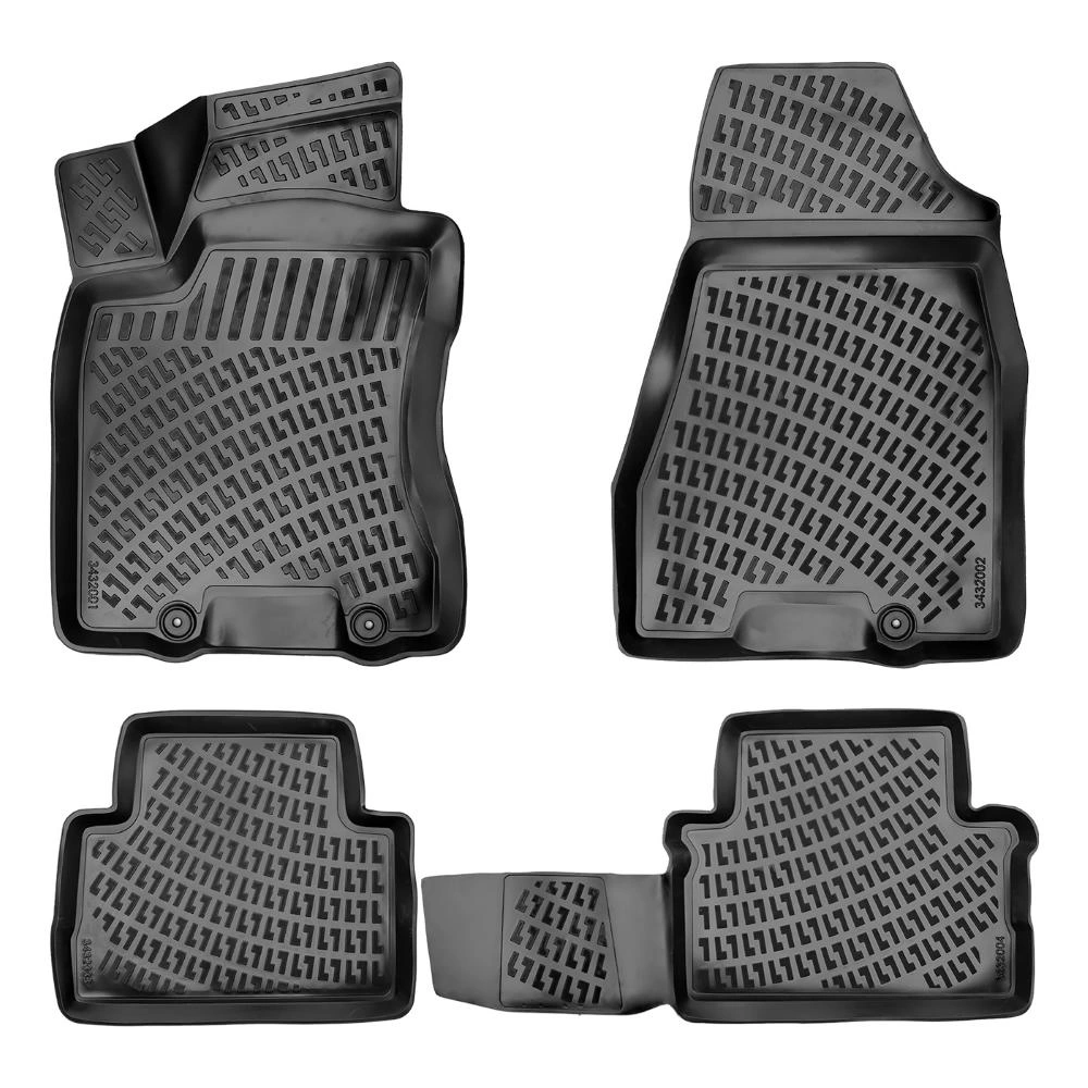SET COVORASE AUTO CAUCIUC UMBRELLA PENTRU NISSAN XTRAIL II (T31) 2007-2013