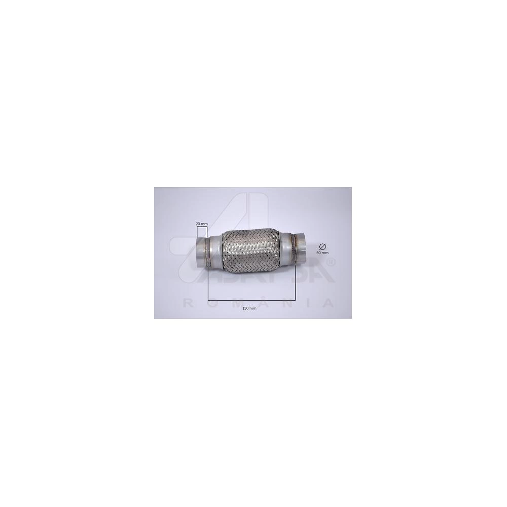 RACORD FLEXIBIL INNER & OUTER BRAID (B) 50x150 MM