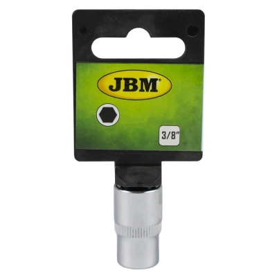 TUBULARA HEXAGONALA CROMATA 3/8` 17 MM JBM