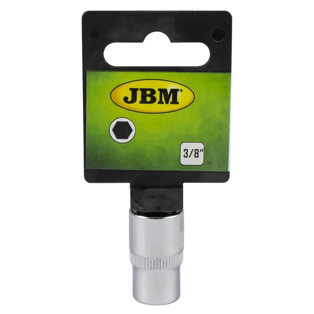 TUBULARA HEXAGONALA CROMATA 3/8` 18 MM JBM