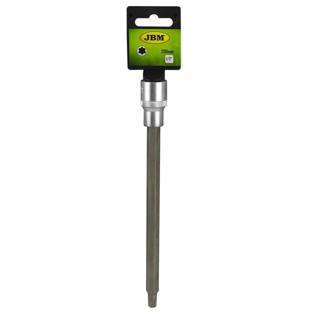 TUBULARA 1/2` CU BIT TORX EXTRALUNG 200 MM T55 JBM