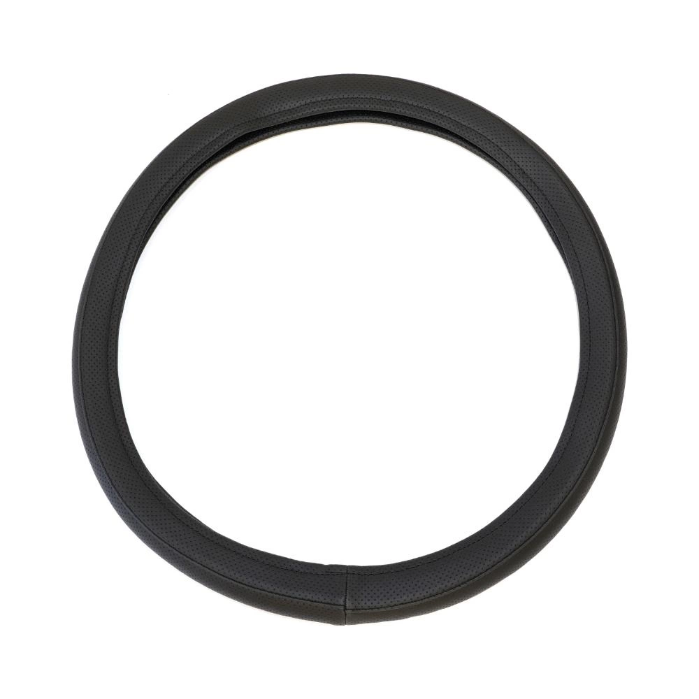 HUSA VOLAN PIELE ECOLOGICA PERFORATA NEGRU 40- 42 CM UMBRELLA