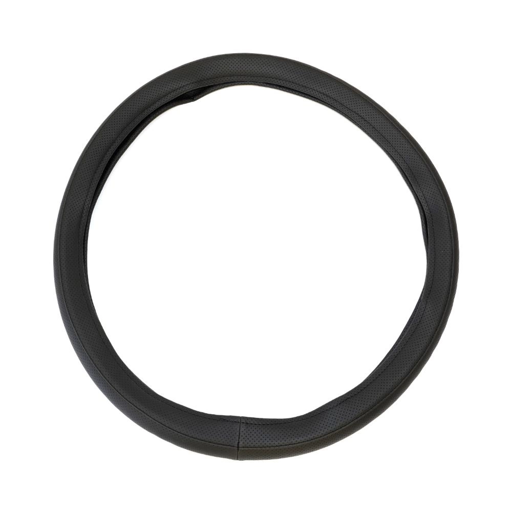 HUSA VOLAN PIELE ECOLOGICA PERFORATA NEGRU 44-48 CM UMBRELLA