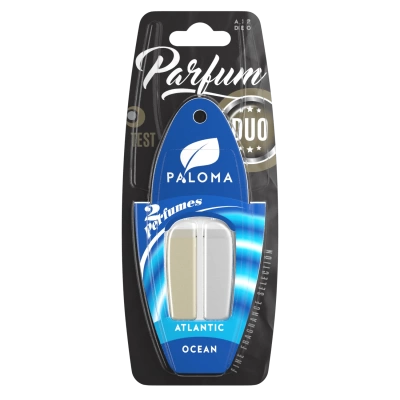Odorizant auto Paloma Parfum DUO Atlantic & Ocean 2x3ml