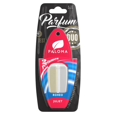 Odorizant auto Paloma Parfum DUO Romeo/Juliet 2x3ml