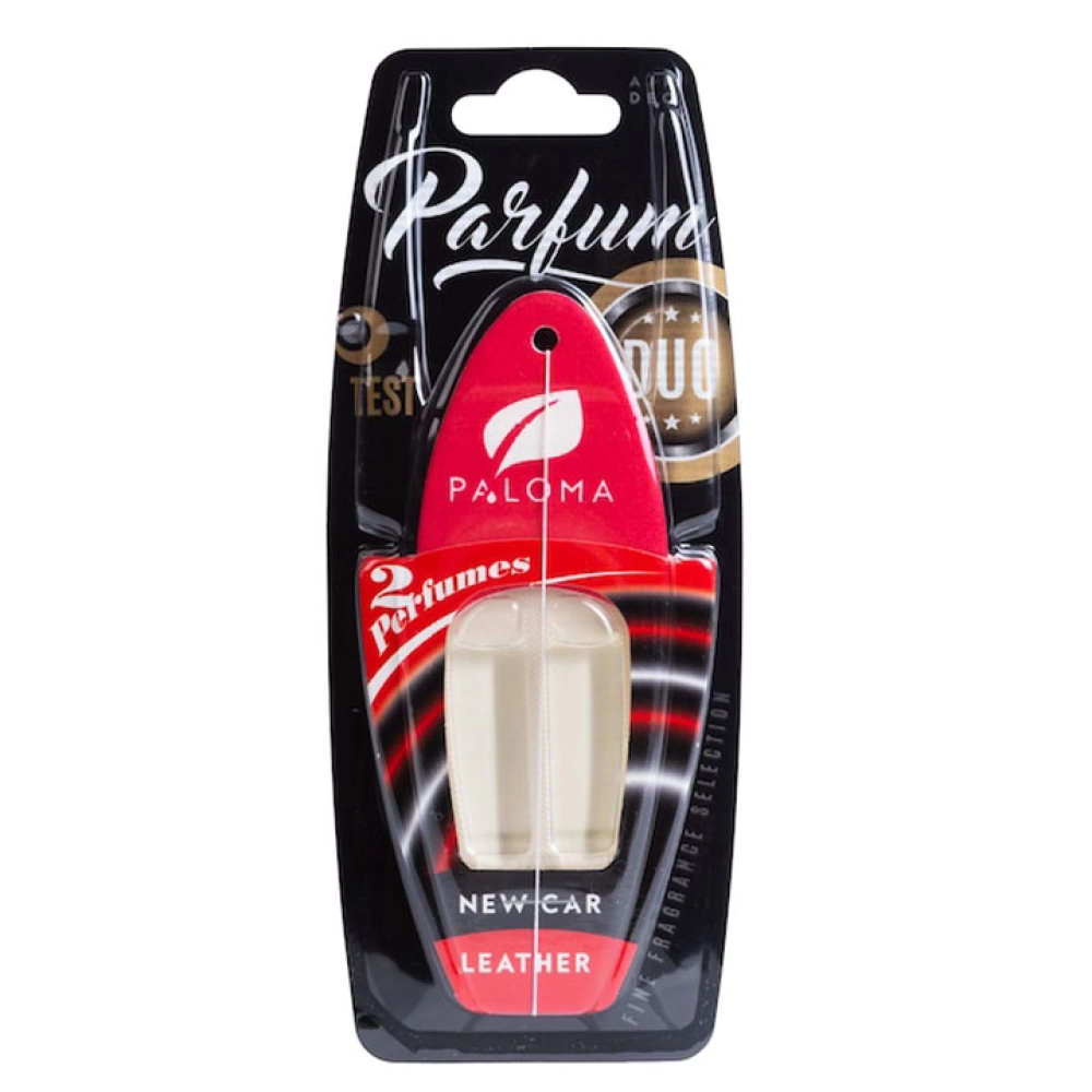 Odorizant auto Paloma Parfum DUO New Car/Leather 2x3ml