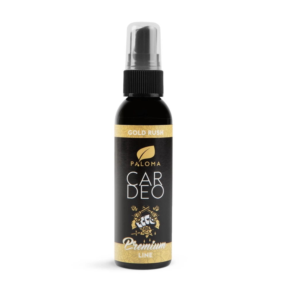 Odorizant auto Paloma Car Deo Spray Premium Gold Rush 65ml