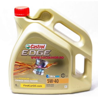 CASTROL EDGE 5W40 FLUID TITANIUM 4L
