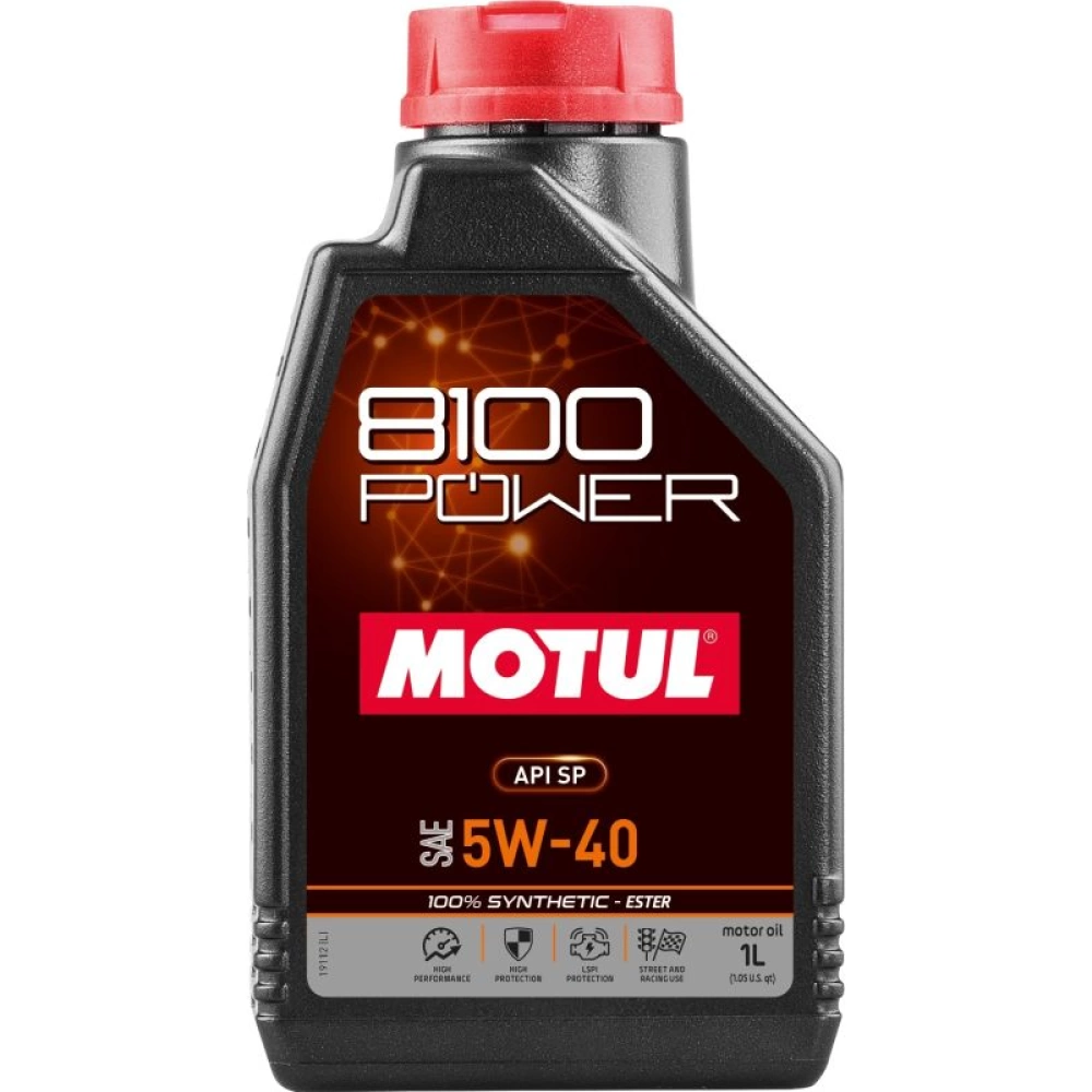 MOTUL 8100 POWER 5W40 API SP  1L