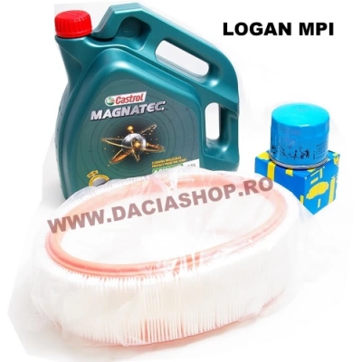PACHET REVIZIE LOGAN CASTROL 10W40
