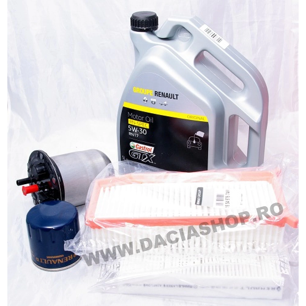 PACHET REVIZIE DUSTER 2 DCI FILTRU ULEI CLASIC