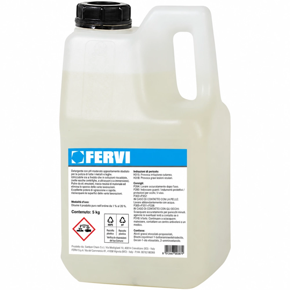 SOLUTIE FERVI PENTRU CUVE CU ULTRASUNETE 5L