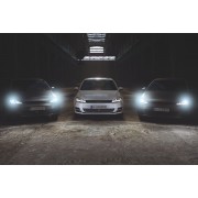 SET 2 FARURI LED PENTRU VW GOLF VII (2012-2016) NEGRU LEDriving HALOGEN LEDHL103-BK OSRAM